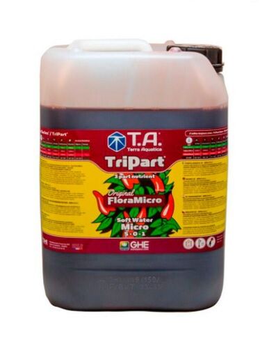 GHE TRIPART FLORA MICRO AGUA BLANDA 10L