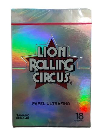 LION ROLLING CIRCUS PAPEL ULTRAFINO REGULAR 70MM (18UD/DISPLAY)