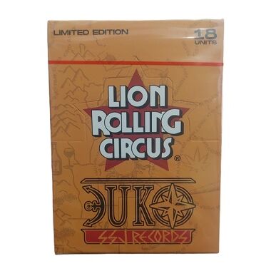 LION ROLLING CIRCUS PAPEL SIN BLANQUEAR 1 1/4 DUKI NUEVA EDICIÓN LIMITADA (18UD/DISPLAY)