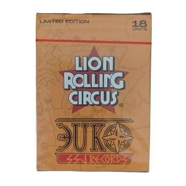 LION ROLLING CIRCUS PAPEL SIN BLANQUEAR 1 1/4 DUKI NUEVA EDICIÓN LIMITADA (18UD/DISPLAY)