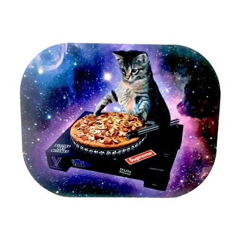 TAPA MAGNTICA PEQUEA V-SYNDICATE DJ CAT (14x18CM)