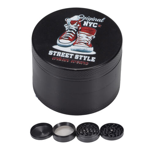 GRINDER METALICO STREET STYLE URBAN 50MM 4 PARTES (ROJO1)