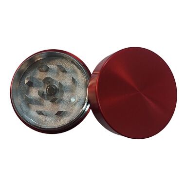 GRINDER METAL COLORES 46MM ROJO