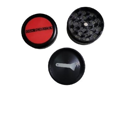 GRINDER METAL 3 PARTES 50MM CIRCULO ROJO