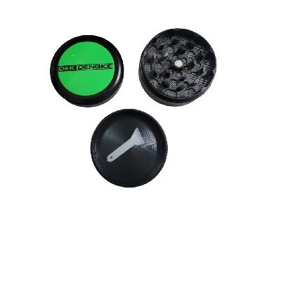 GRINDER METAL 3 PARTES 50MM CIRCULO VERDE