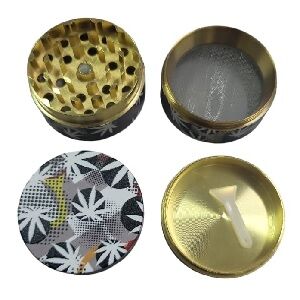 GRINDER METAL HOJAS BLANCAS 50MM 4P