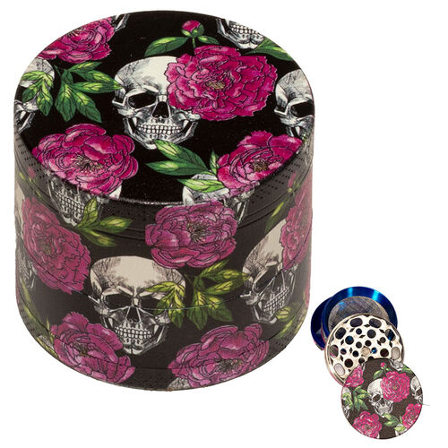 GRINDER METAL CALAVERA ROSAS 50MM 4P