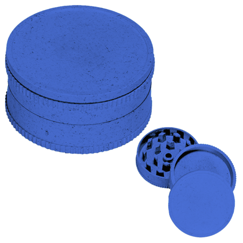 GRINDER PLSTICO COLORES 40MM 3 PARTES AZUL