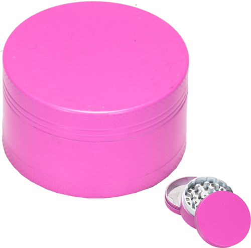 GRINDER METAL ROSA MATE 50MM 3 PARTES