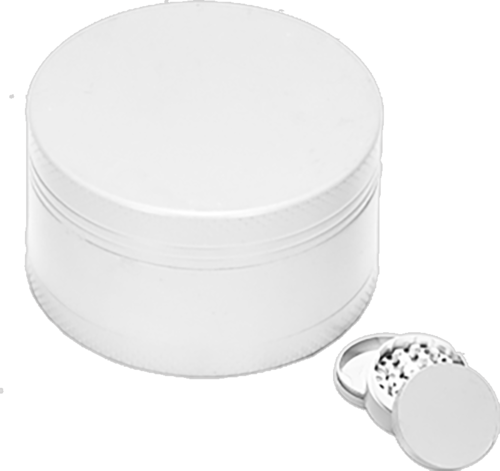 GRINDER METAL BLANCO MATE 50MM 3 PARTES