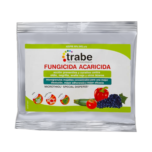 TRABE FUNGICIDA-ACARICIDA (AZUFRE) 50GR