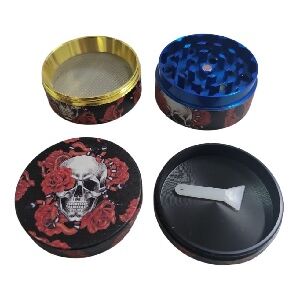 GRINDER METAL CALAVERA 50MM 4P (2)