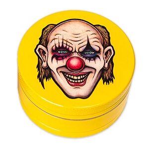 LION ROLLING CIRCUS GRINDER CERÁMICA 60MM 3 PARTES EDGAR ALLAN (AMARILLO)