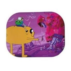 TAPA MAGNTICA PARA BANDEJA METAL JAKE & FINN PURPLE 18x14CM