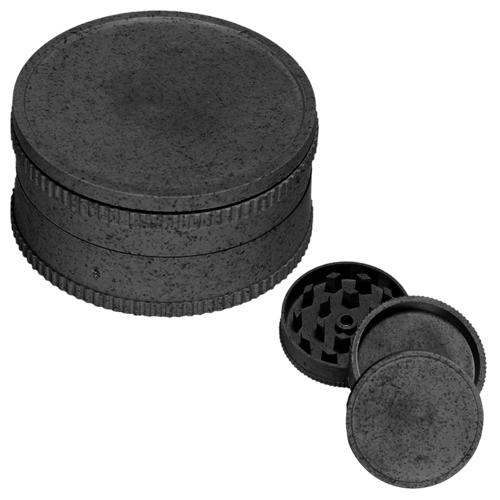 GRINDER BIODEGRADABLE 2 PARTES 40MM COLOR NEGRO