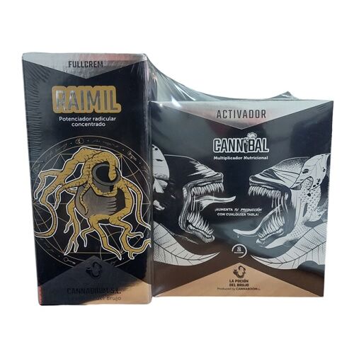 CANNABOOM PACK RAIMIL 600ML + CANNIBAL 280ML