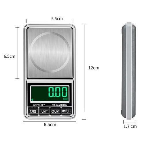 BASCULA PRECISIÃN DIGITAL SCALE 0.01 X 200GR