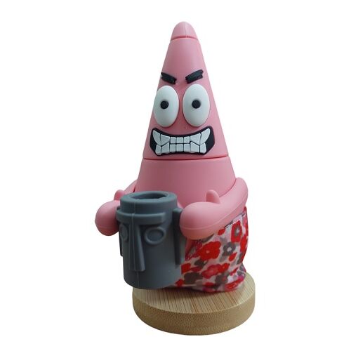 BONG SILICONA "PATRICIO - BOB ESPONJA"