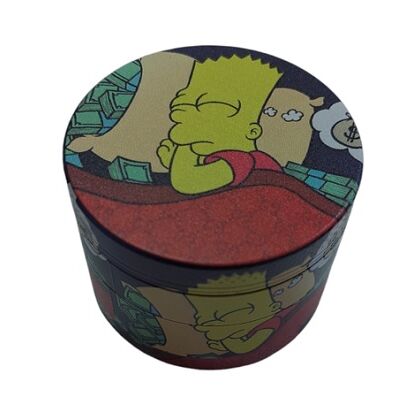 GRINDER METAL 50MM 4 PARTES "BART SIMPSON SLEEP"