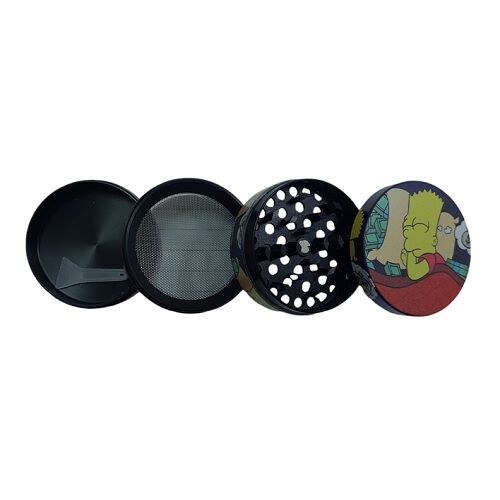 GRINDER METAL 50MM 4 PARTES "BART SIMPSON SLEEP"