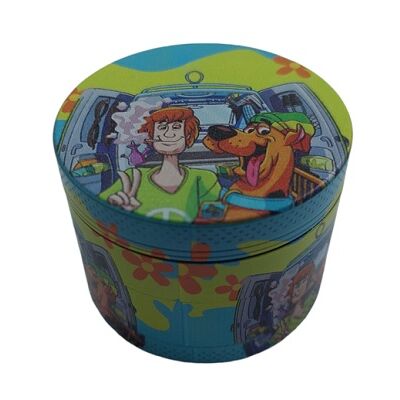 GRINDER METAL 50MM 4 PARTES "SCOOBY & SHAGGY SMOKING TRIP"