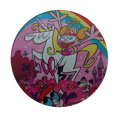 GRINDER METAL 50MM 4 PARTES "PRINCESS & UNICORN"