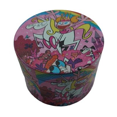 GRINDER METAL 50MM 4 PARTES "PRINCESS & UNICORN"