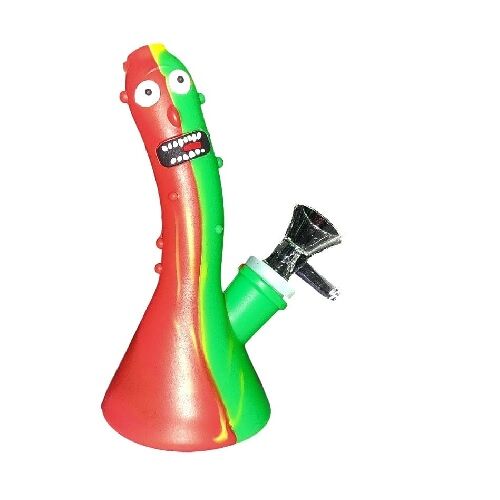 BONG SILICONA "RICK" 15CM (COLORES VARIADOS SEGÚN DISPONIBILIDAD)