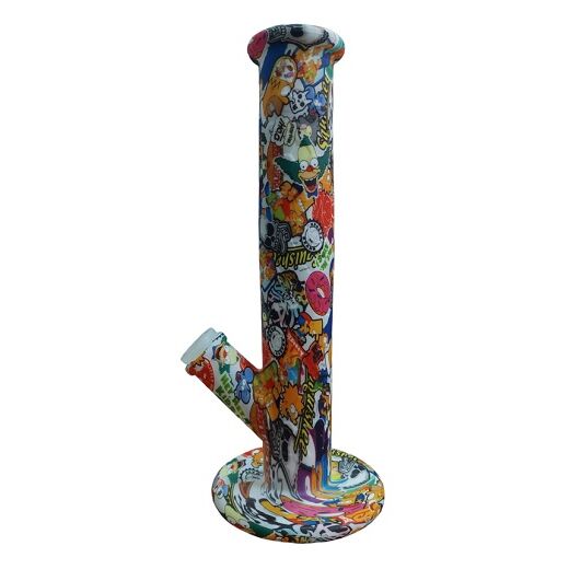 BONG SILICONA 25.5CM (DISEÃOS VARIADOS SEGÃN DISPONIBILIDAD)'