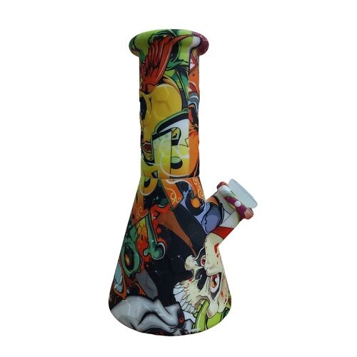 BONG SILICONA 18CM (DISEÃOS VARIADOS SEGÃN DISPONIBILIDAD)