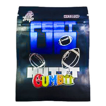 BOLSA ZIP ALUMINIO 1.5GR "FEETUP RUGBY" (50 UNIDADES)