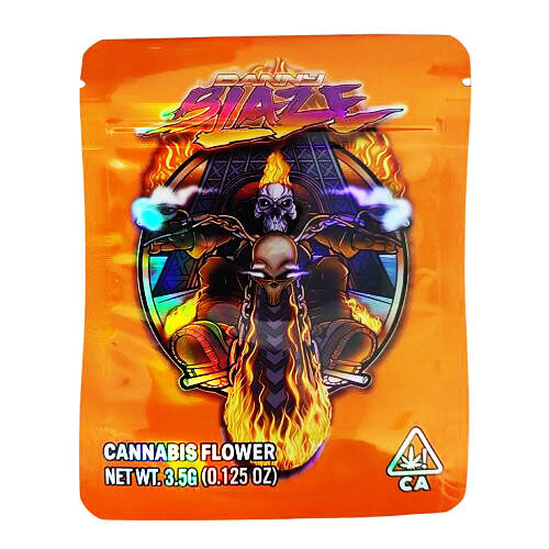 BOLSA ZIP ALUMINIO 3.5GR "DANNY BLAZE" (50 UNIDADES)