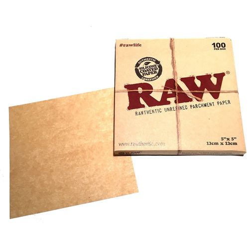 RAW PARCHMENT 8x8CM CAJA 100 UNIDADES (PERGAMINO)