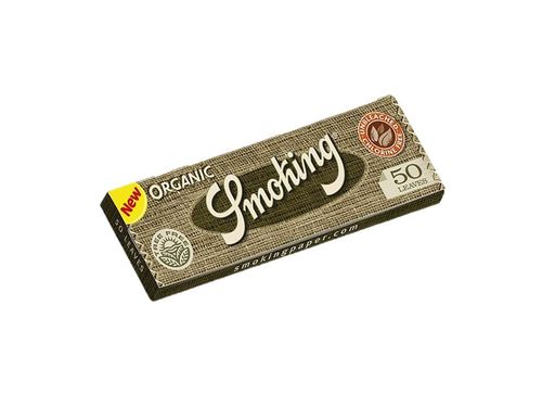 PAPEL SMOKING ORGANIC 1 1/4 (25LIB/50PAPEL)