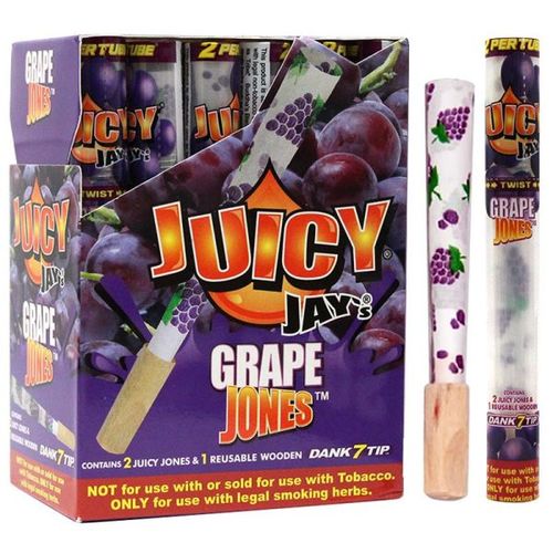 JUICY JAY`S JONES 1 1/4 GRAPE (DISPLAY 24UD)