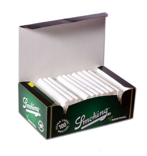 TUBOS SMOKING MENTHOL 100X5