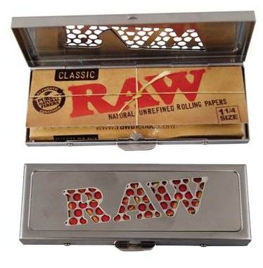 RAW PORTA LIBRILLOS CON GRINDER