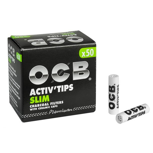 DISPLAY OCB FILTRO CARBON ACTIVO 6MM (10 CAJAS/50UNIDADES)