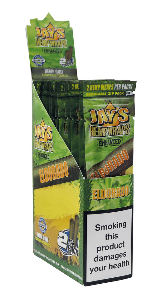 JUICY HEMP WRAPS 2X25 EL DORADO