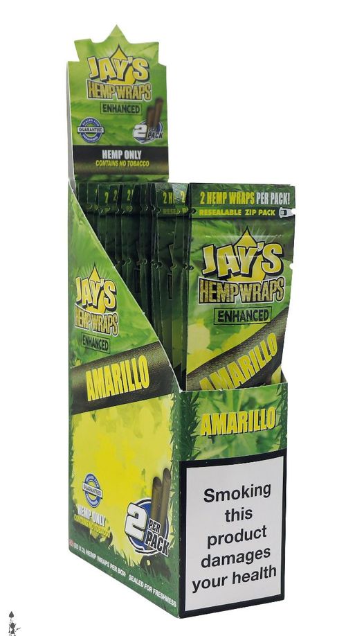 JUICY HEMP WRAPS 2X25 AMARILLO