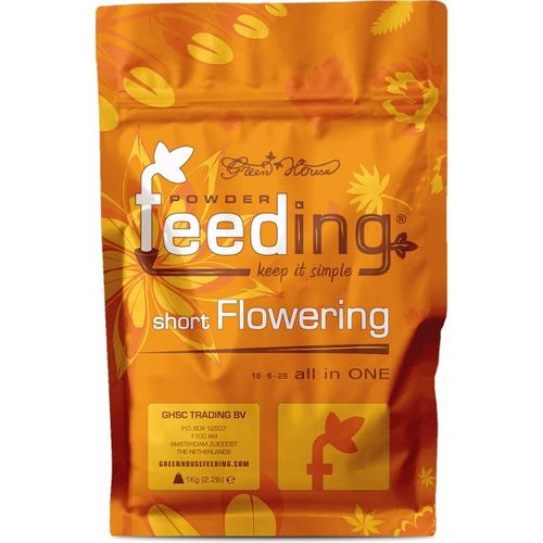 GREEN HOUSE POWDER FEEDING SHORT FLOWERING 1KG