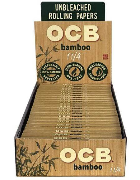 OCB BAMBOO 1 1/4 (25 librillos/50 papeles)