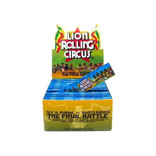 LION ROLLING CIRCUS PAPEL UNBLEACHED-SIN BLANQUEAR KING SIZE FINAL BATTLE SPECIAL EDITION (50UD/DISPLAY-33PAPEL/LIBRILLO)