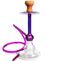 SHISHA MANDALA ZK 17 MORADO PIXELADO/TRANSPARENTE 36CM + BAG