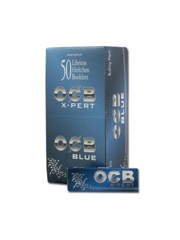 OCB XPERT BLUE 50 LIBRILLOS/60 HOJAS